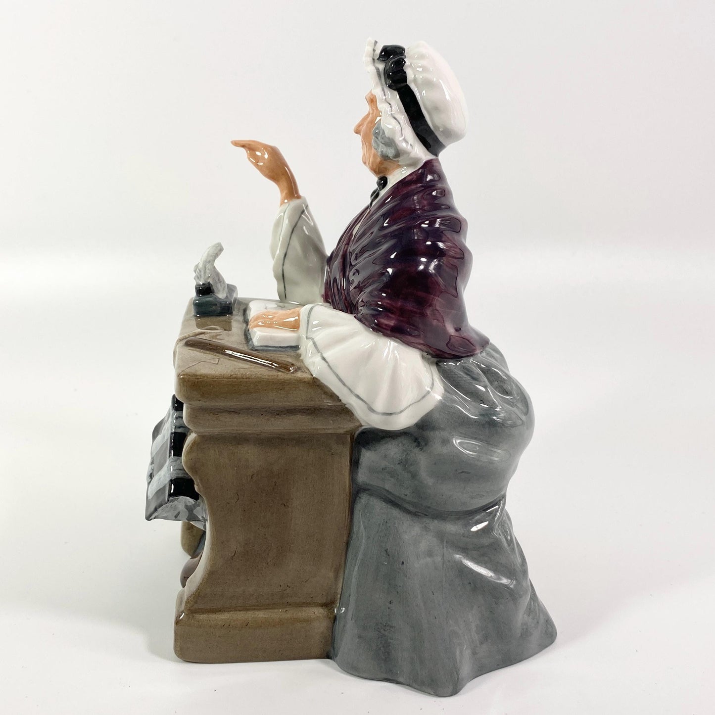 PERFECT Vintage Royal Doulton Bone China 1957 #HN2223 "SCHOOLMARM" Figurine!