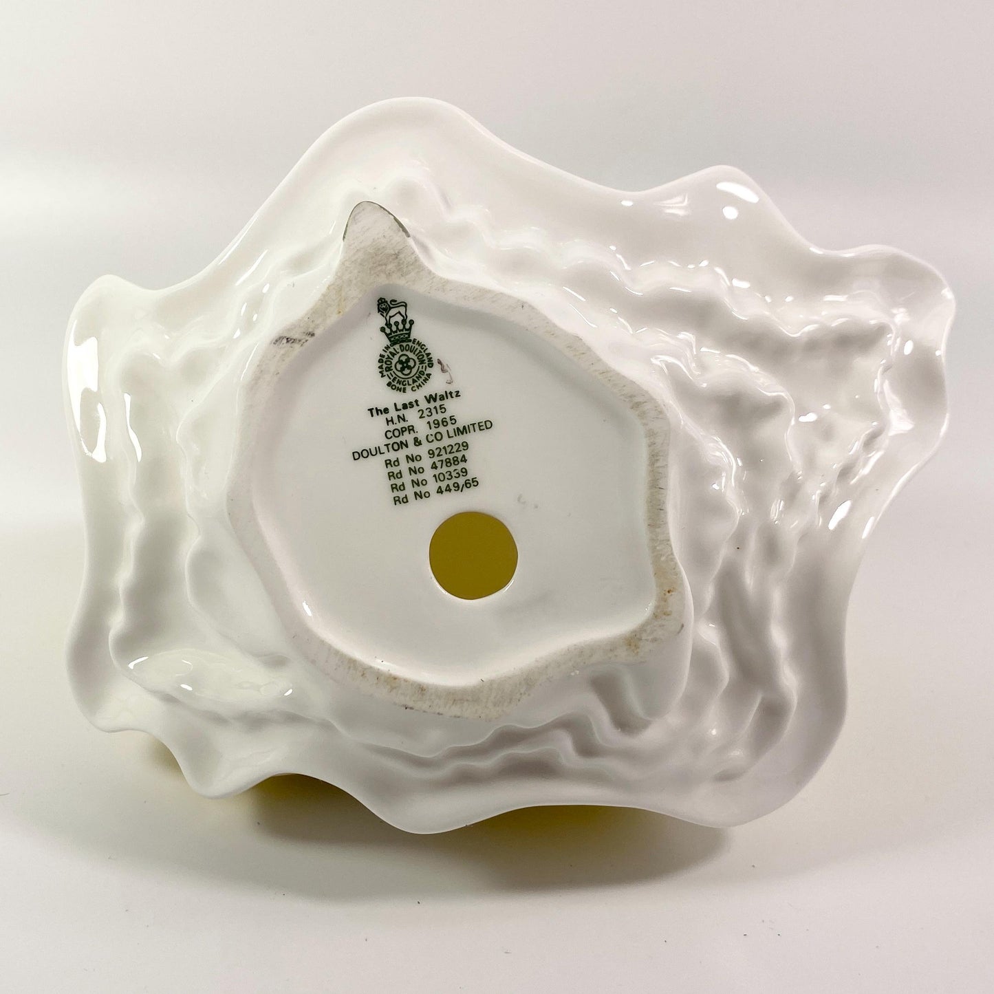 1965 Royal Doulton - The Last Waltz - Bone China Figurine - H. N. 2135 - England