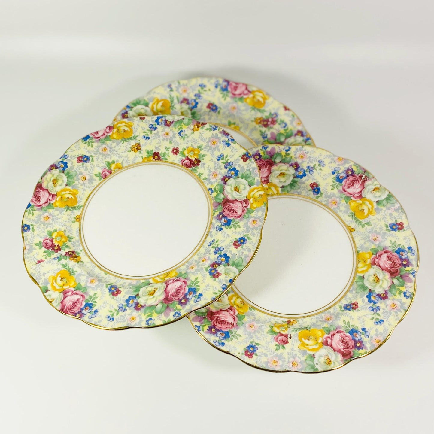 Extremely RARE !! 1950s Royal Albert Rosetime 10.25 " dinner Plate 2425778