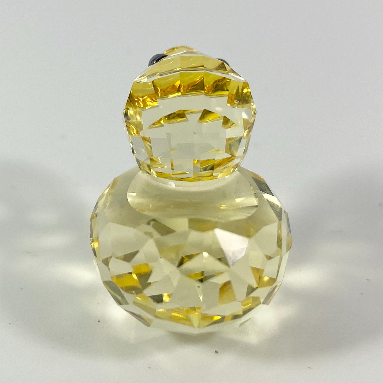 Extremely RARE !! Swarovski Happy Ducks Crystal Duck Sunny Sandy  #1077936