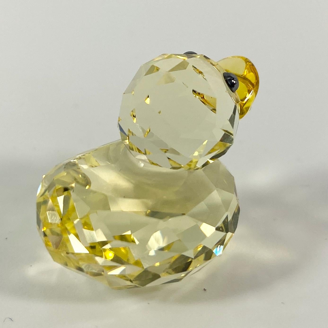 Extremely RARE !! Swarovski Happy Ducks Crystal Duck Sunny Sandy  #1077936