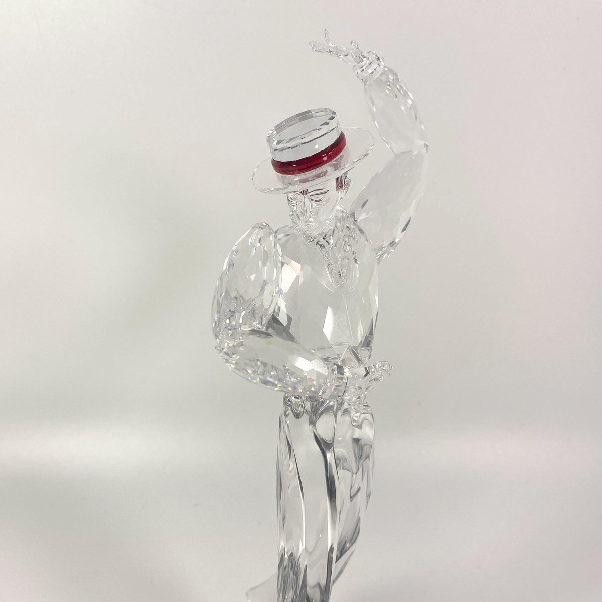 Swarovski  8.5" Large Figurine 2003 Magic of Dance Antonio Plaque & stand