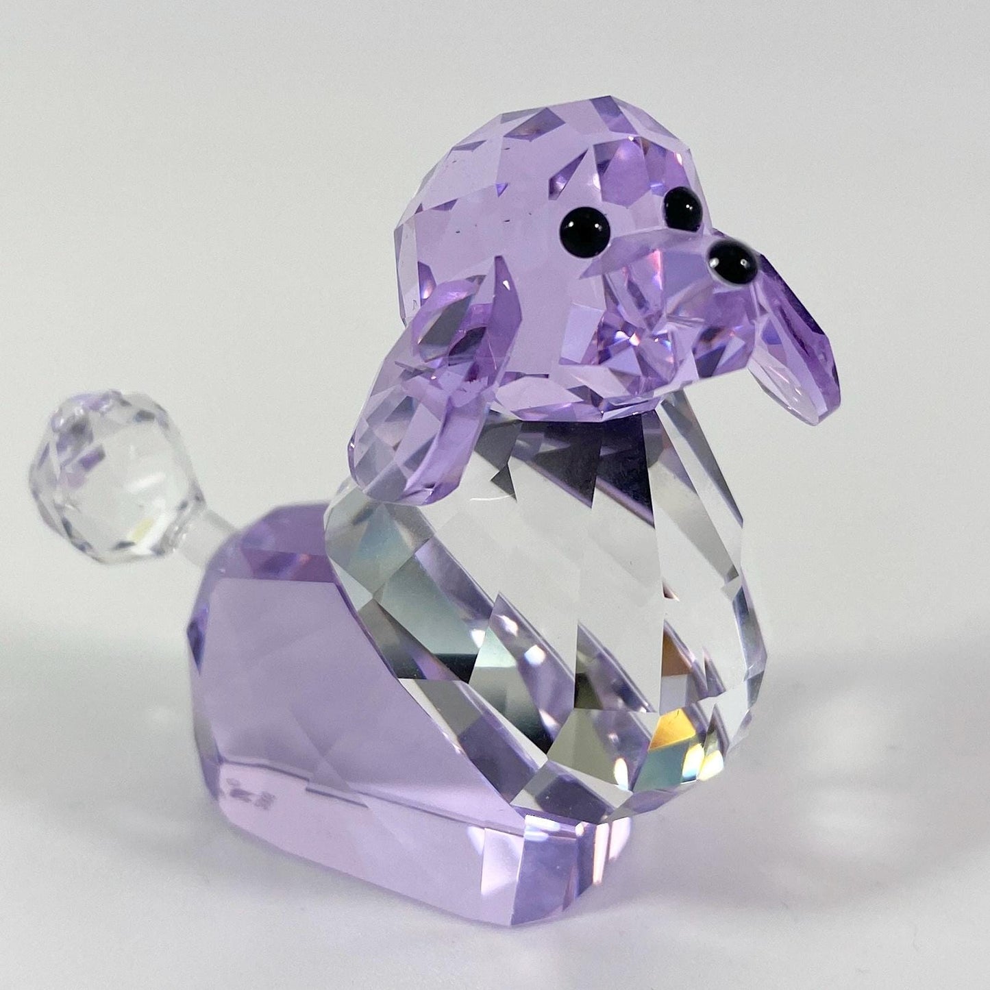 Swarovski Lovlots The Gang of Dogs Violetta Purple Poodle # 935719 limited edn