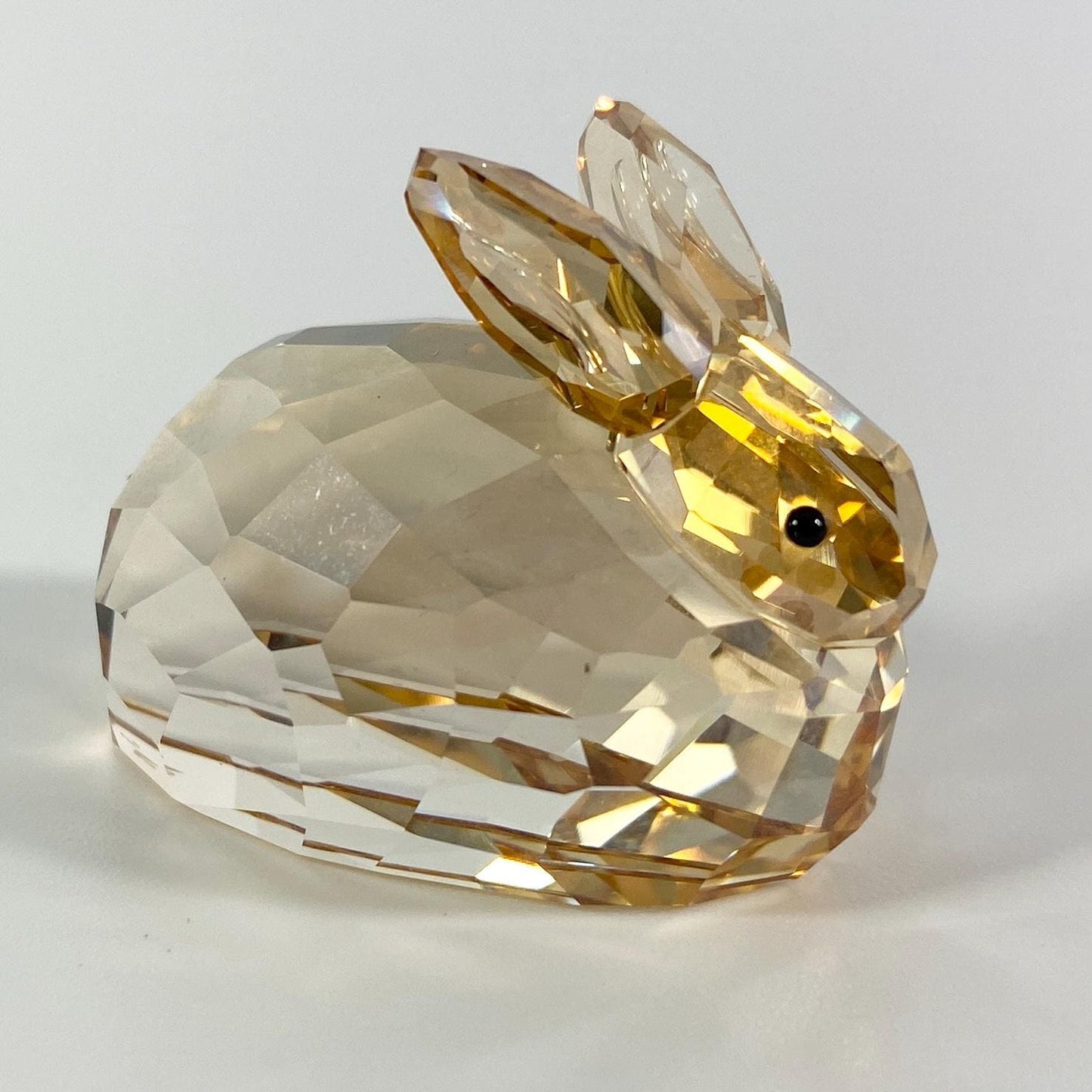 Swarovski Crystal Figurines - HARE GOLDEN SHADOW #1089876. Mint In Box.