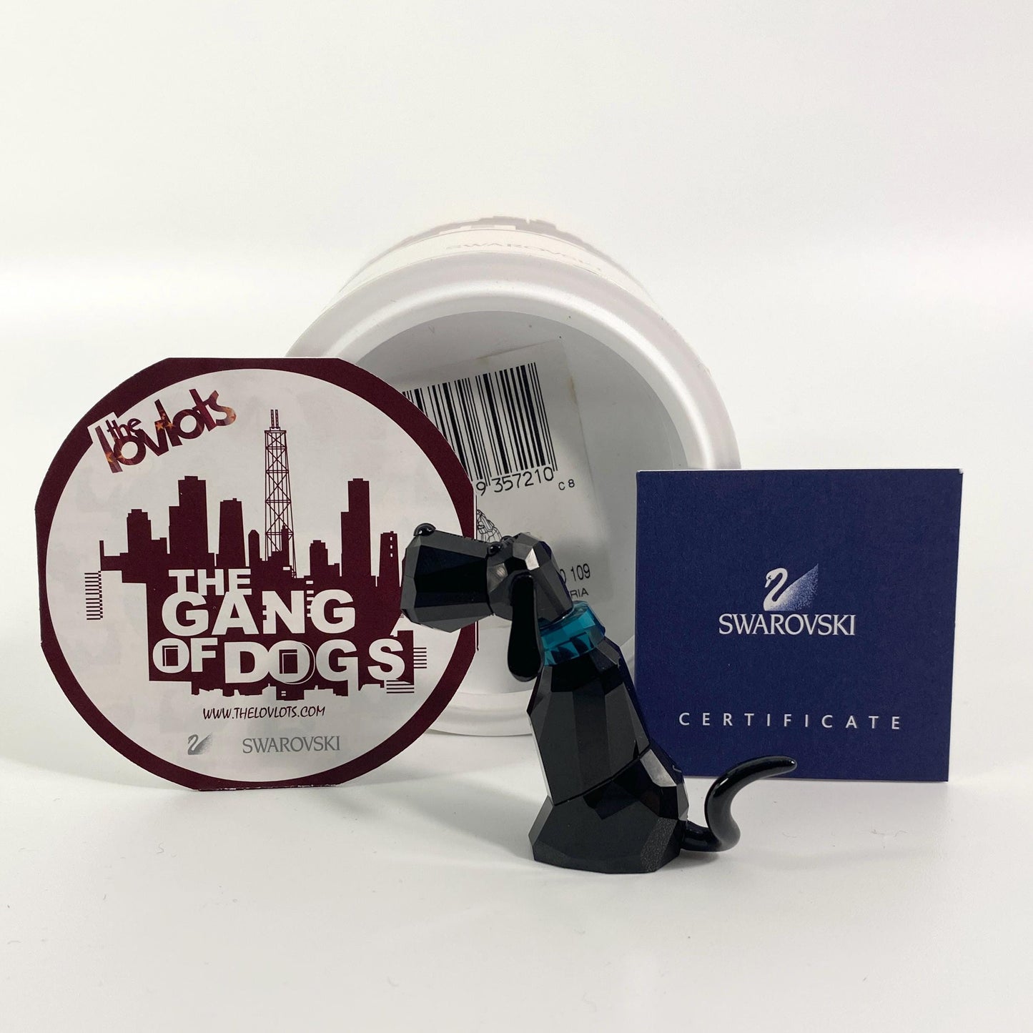 RARE !!! Swarovski Lovlots The Gang of Dogs Salvatore Figure