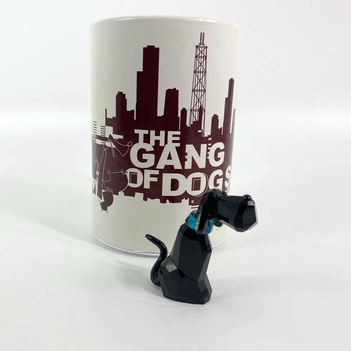 RARE !!! Swarovski Lovlots The Gang of Dogs Salvatore Figure