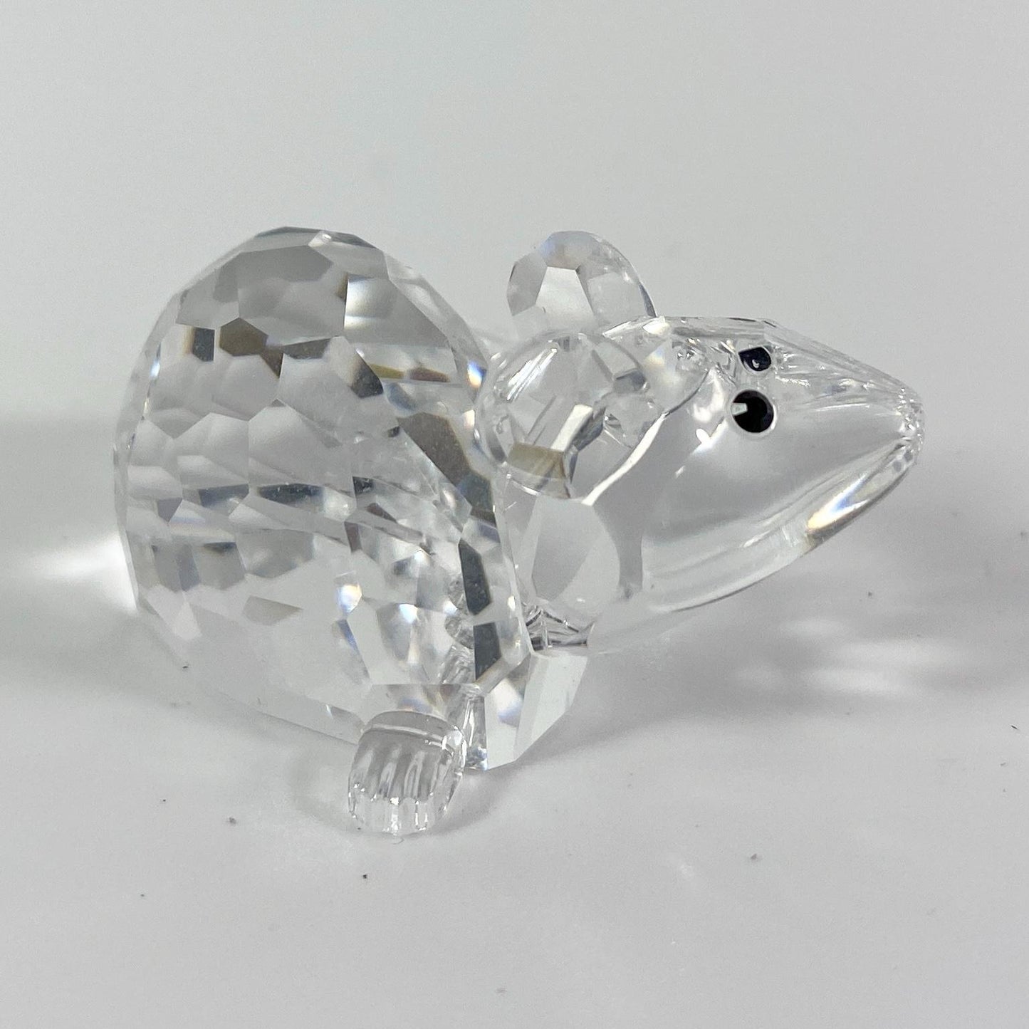 Extremely RARE !! Swarovski Silver Crystal Chinese Zodiac Rat Figurine w/ Box