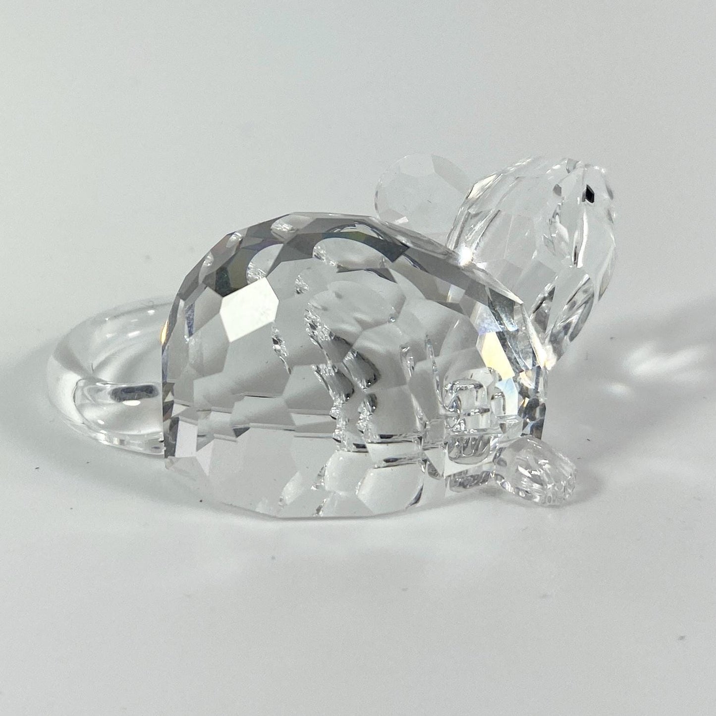 Extremely RARE !! Swarovski Silver Crystal Chinese Zodiac Rat Figurine w/ Box