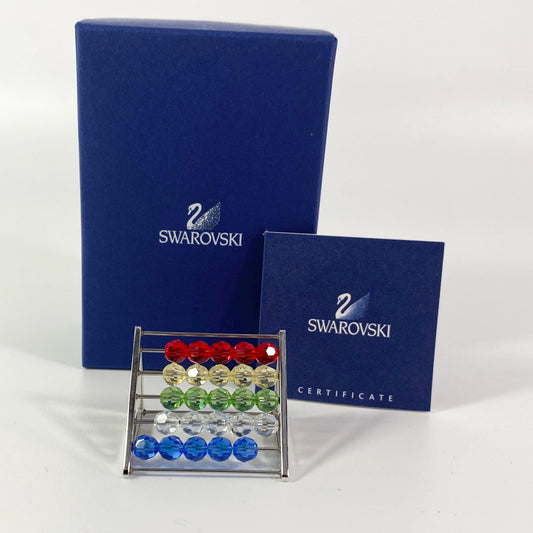 SWAROVSKI Miniature Crystal Abacus 692829 in Original Box