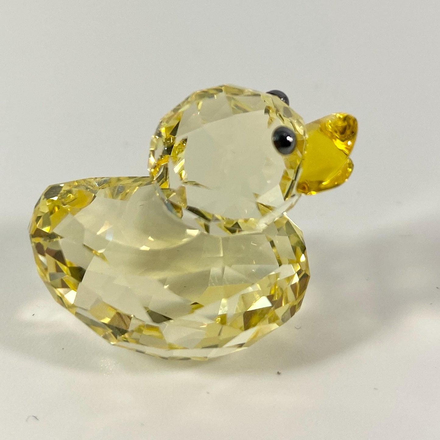 Extremely RARE !! Swarovski Happy Ducks Crystal Duck Sunny Sandy  #1077936