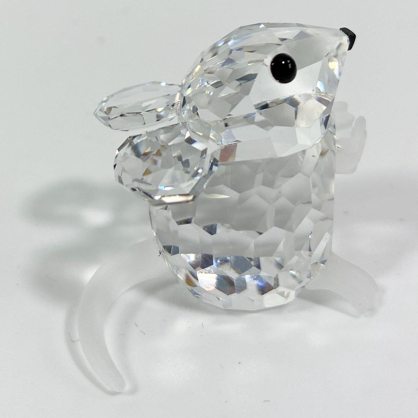 Swarovski Crystal In a Summer Meadow Small Field Mouse Figurine, Frosted, Box