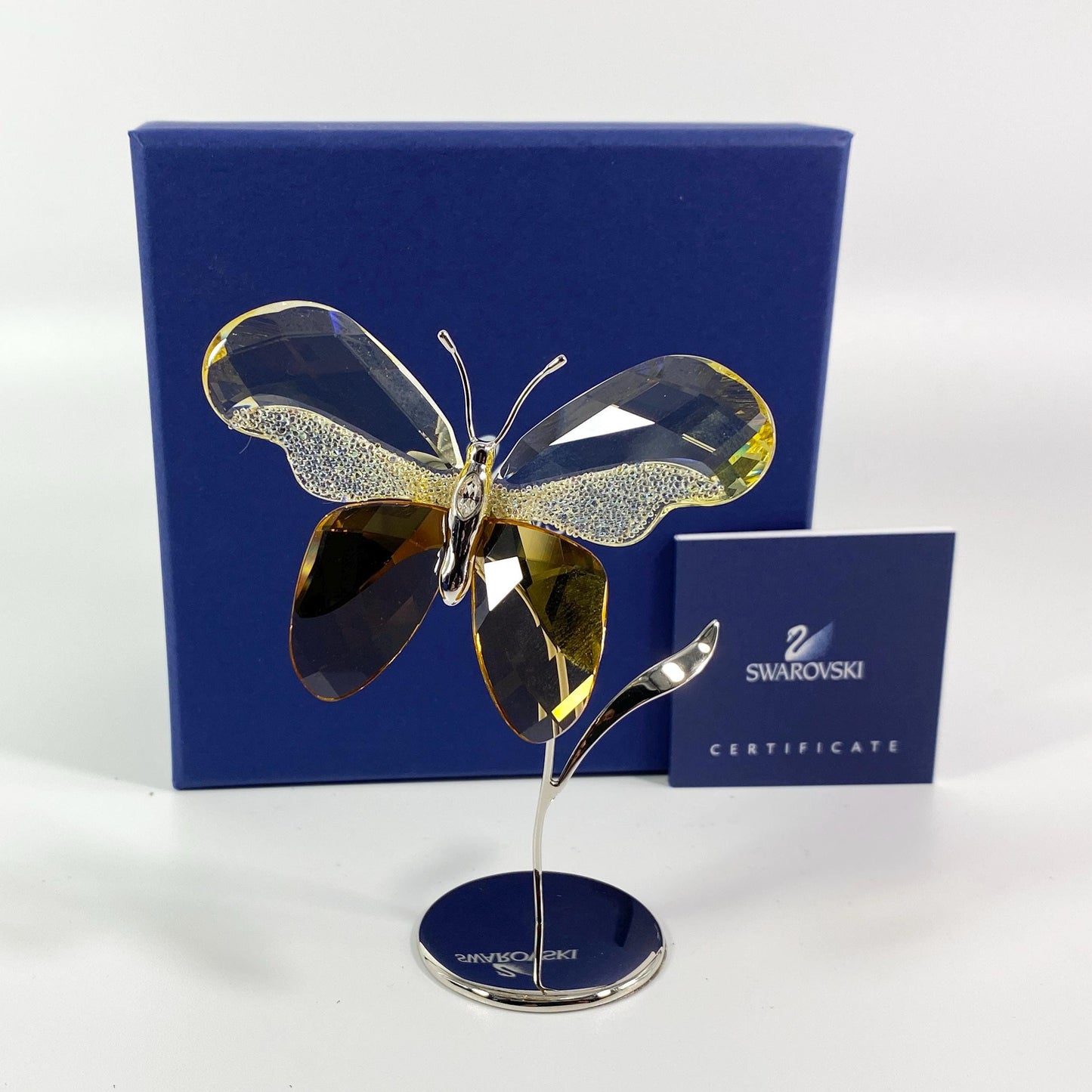 Swarovski Crystal Paradise Almina Jonquil Butterfly 861934 w BOX + COA RETIRED
