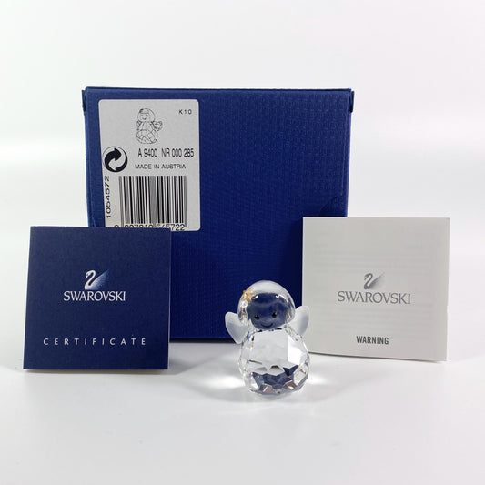 Swarovski Rocking Angel Clear Crystal #5103228 Excellent condition with box
