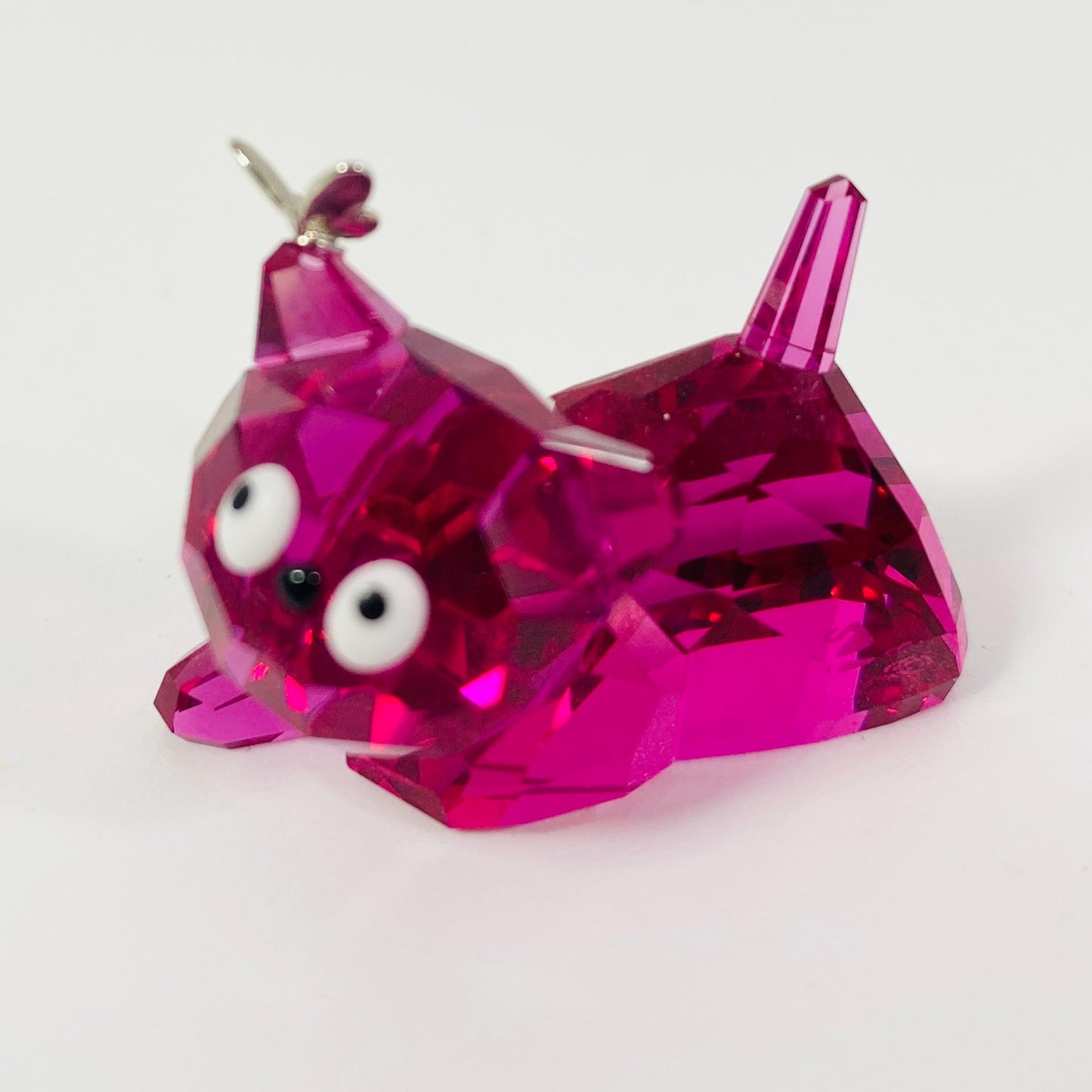 RARE Swarovski LOVLOTS Emily House Of Cats pink kitten crystal figurine 995045