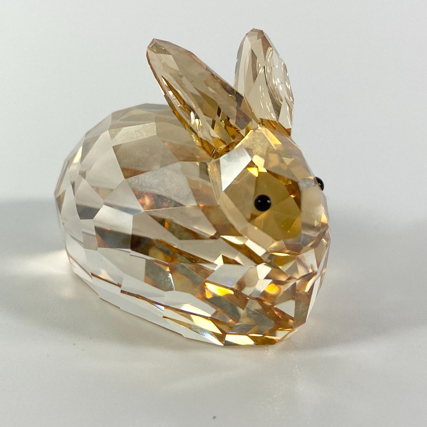 Swarovski Crystal Figurines - HARE GOLDEN SHADOW #1089876. Mint In Box.