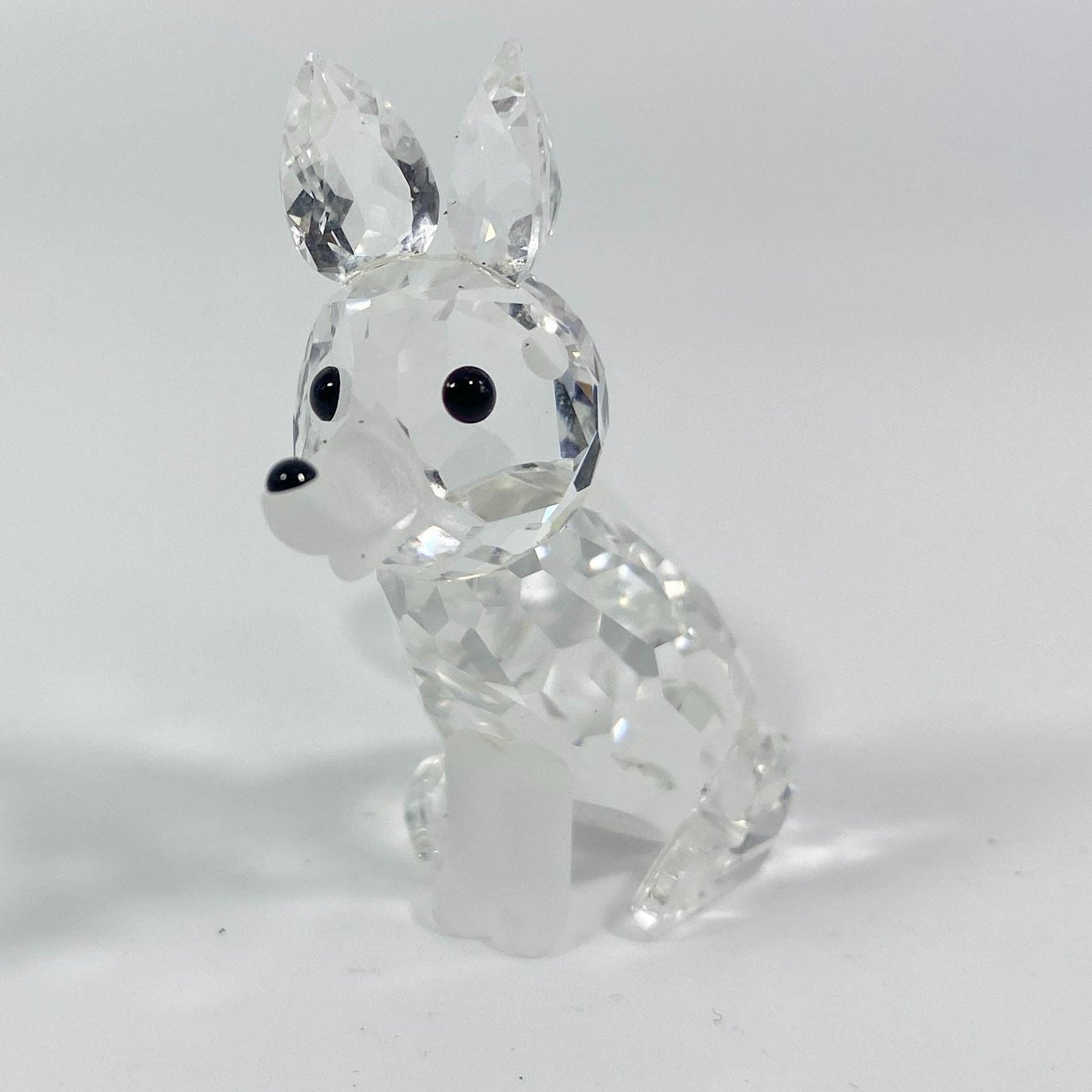 Swarovski Crystal “Woodland Friends”, Large Sitting Fox , Frosted with BOX