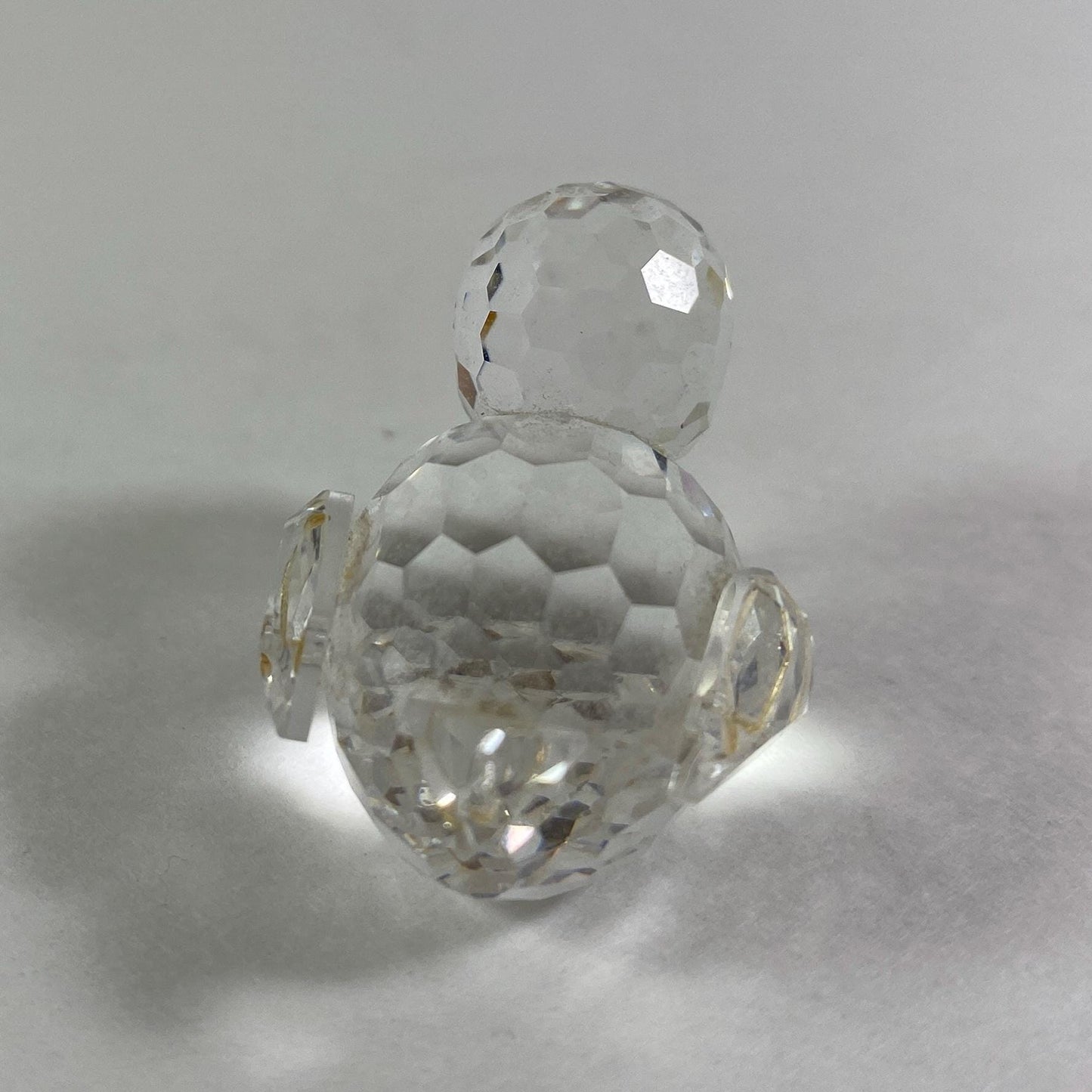 Swarovski Crystal Duck Figurine Mini Quacking Duckling  7660 NR 040 000 with Box