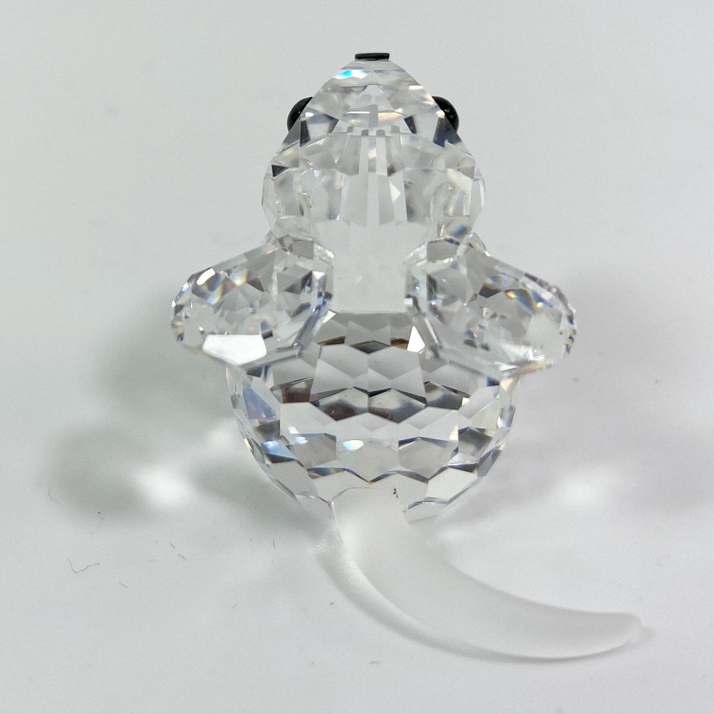 Swarovski Crystal In a Summer Meadow Small Field Mouse Figurine, Frosted, Box