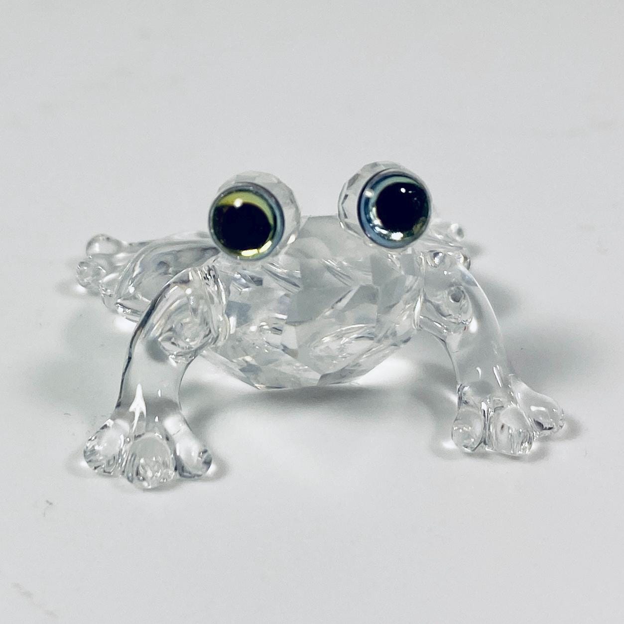 Swarovski Frog Figurine with Box and Certificate A7642 NR000001