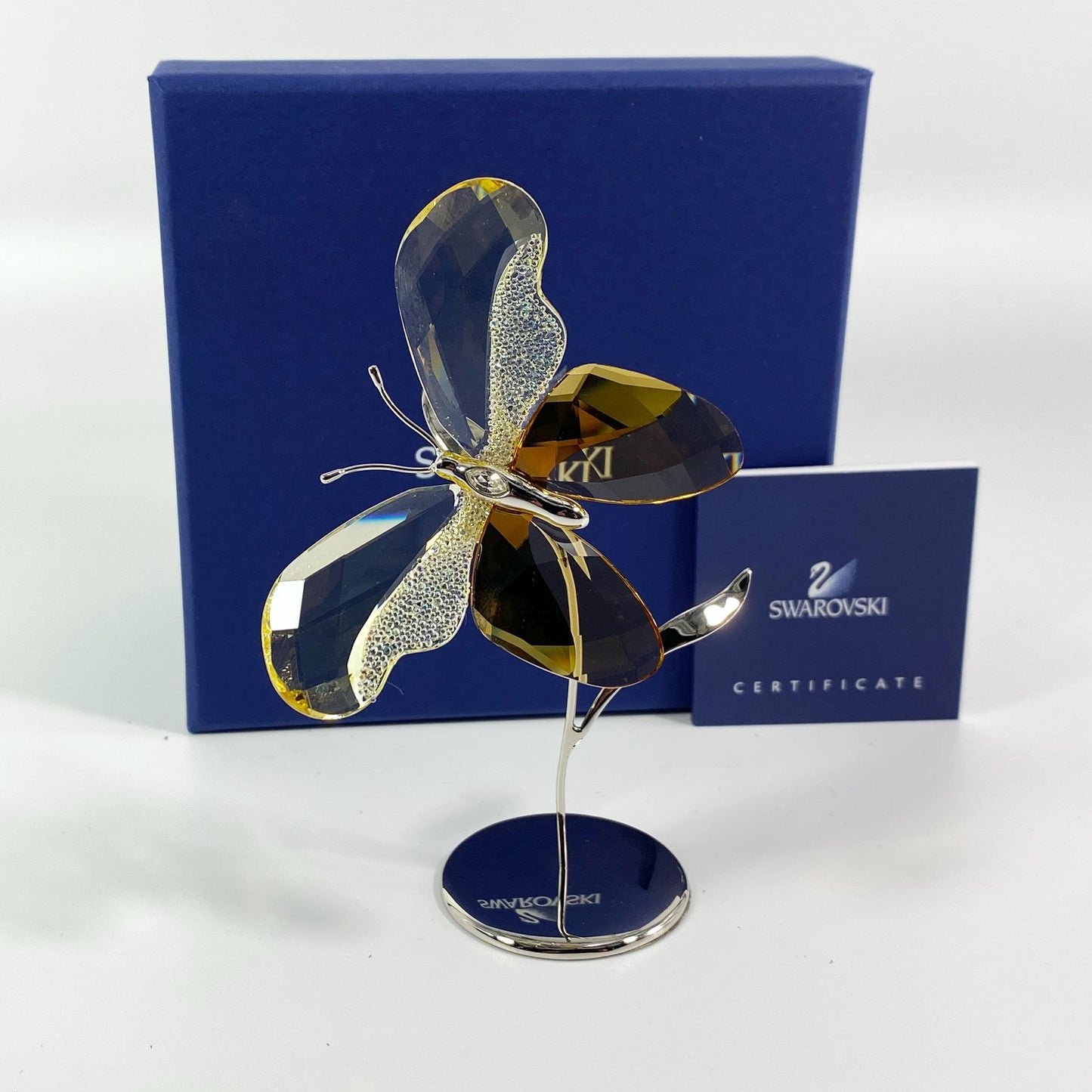Swarovski Crystal Paradise Almina Jonquil Butterfly 861934 w BOX + COA RETIRED