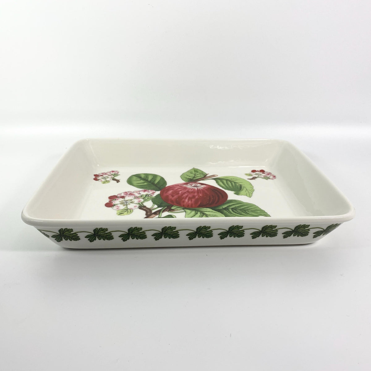 Portmeirion Pomona The Hoary Morning Apple Ceramic Rectangular Baking Dish