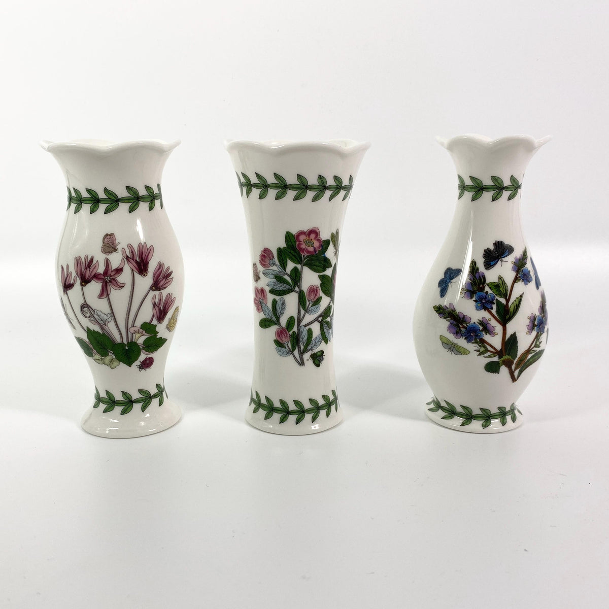 Portmeirion Botanic Garden Bud & Posy Vase 5" Tall Pick your choice