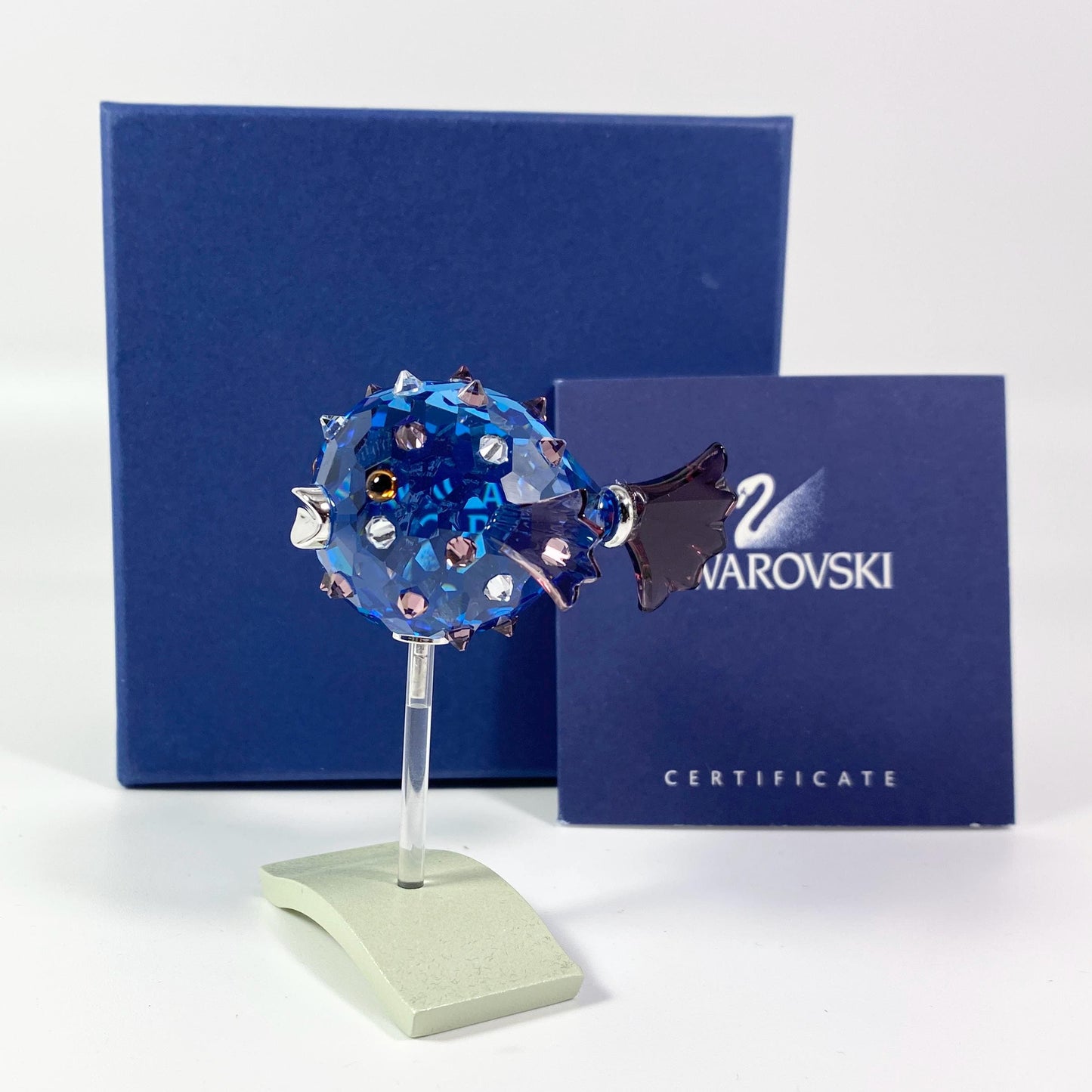Swarovski Crystal Cleona Tropical Fish  Capri Blue 9601 NR 030 401 Box 626203