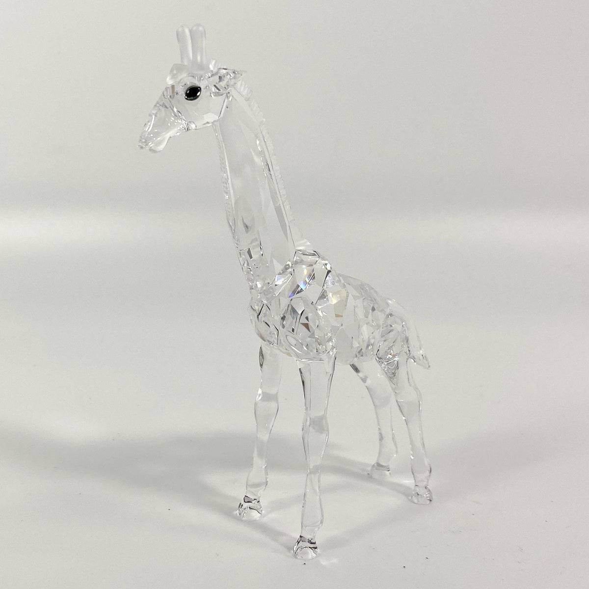 Swarovski Crystal African Wildlife GIRAFFE Figurine #236717 MIB COA Retired
