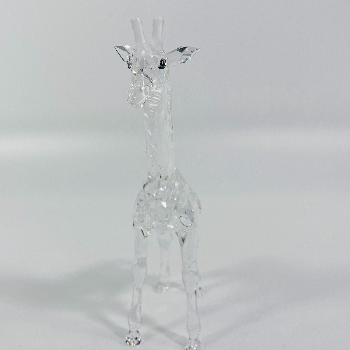 Swarovski Crystal African Wildlife GIRAFFE Figurine #236717 MIB COA Retired