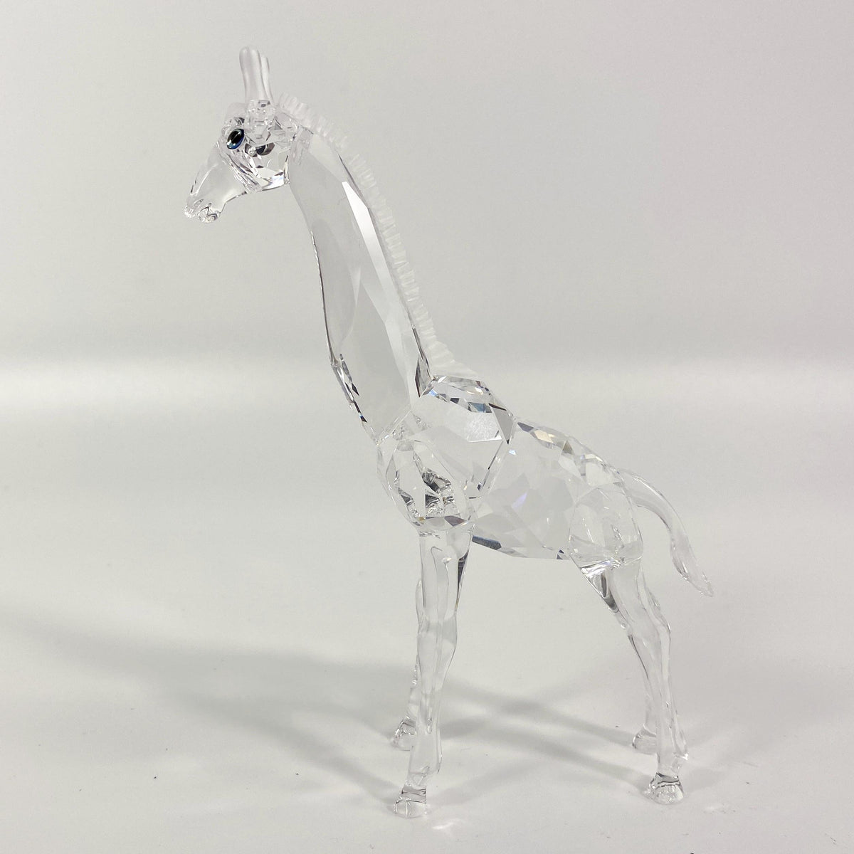 Swarovski Crystal African Wildlife GIRAFFE Figurine #236717 MIB COA Retired