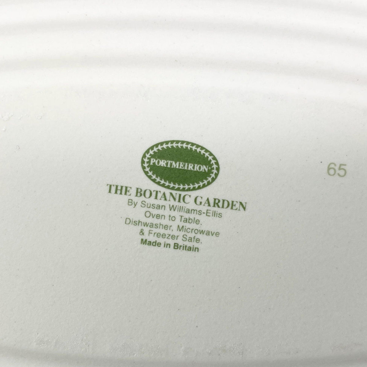 Portmeirion Botanic Garden 11 Inch Oval Platter Lathyrus Odoratus Sweet Pea UK