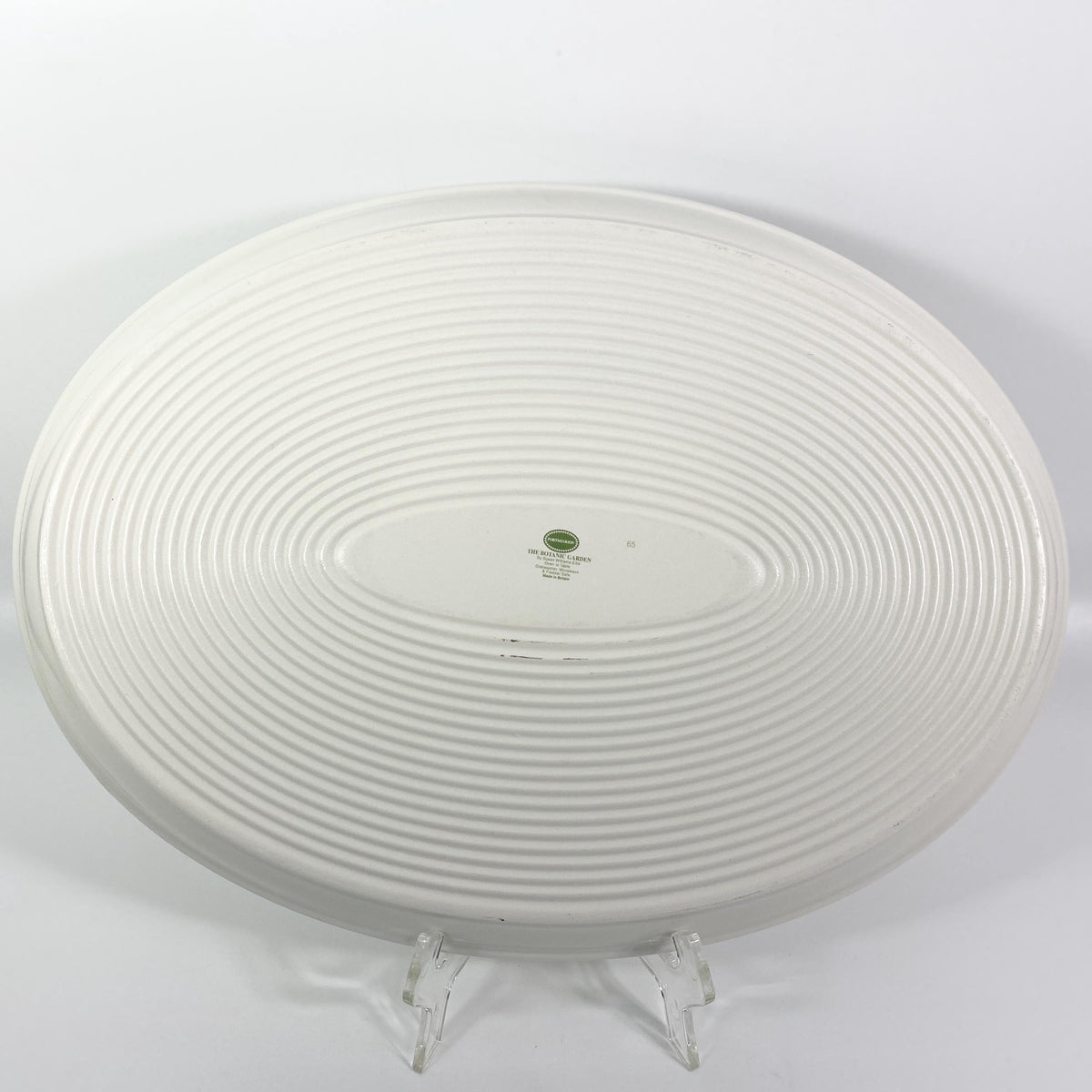 Portmeirion Botanic Garden 11 Inch Oval Platter Lathyrus Odoratus Sweet Pea UK
