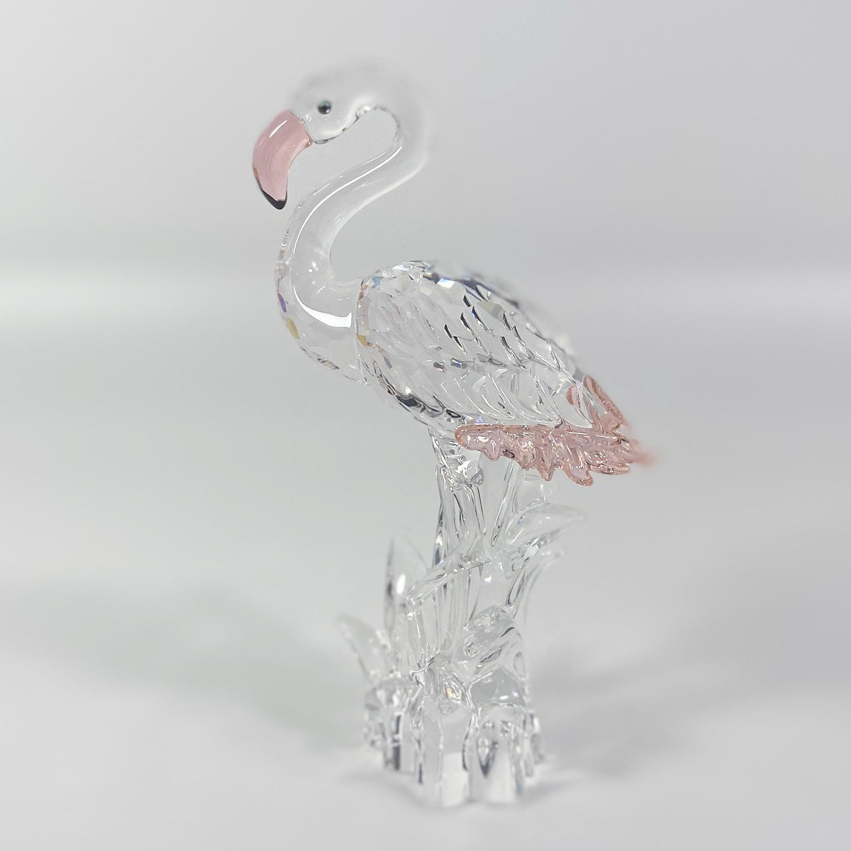 Swarovski  Flamingo Pink crystal Figurine 6" (289733) w/Box and CoA