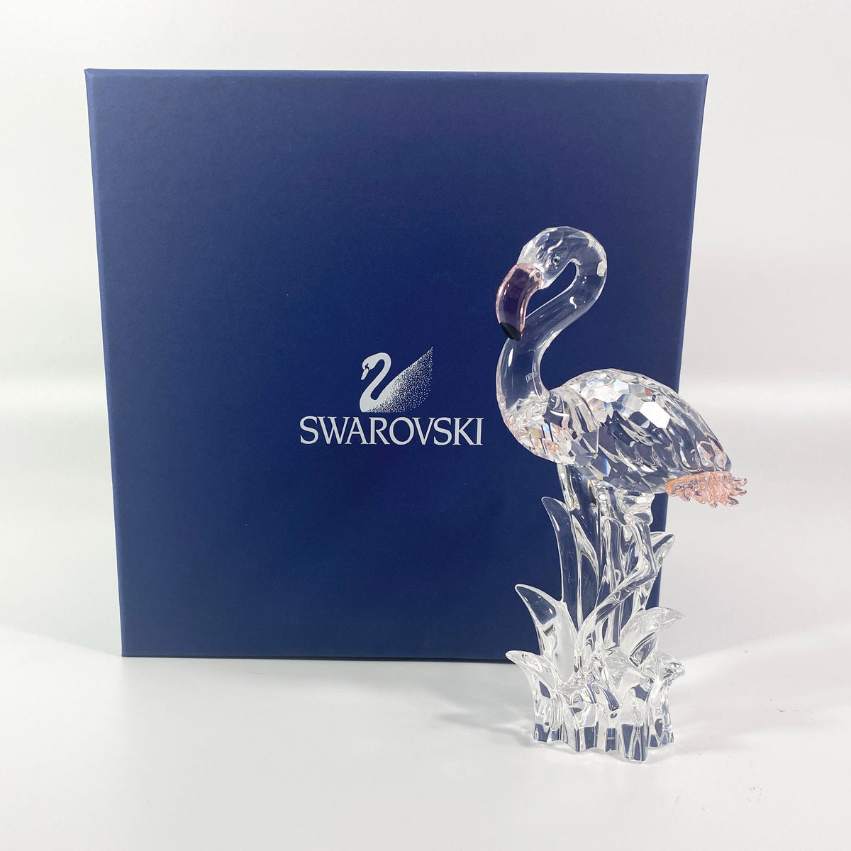 Swarovski  Flamingo Pink crystal Figurine 6" (289733) w/Box and CoA
