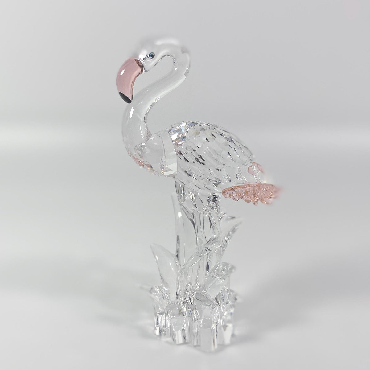 Swarovski  Flamingo Pink crystal Figurine 6" (289733) w/Box and CoA