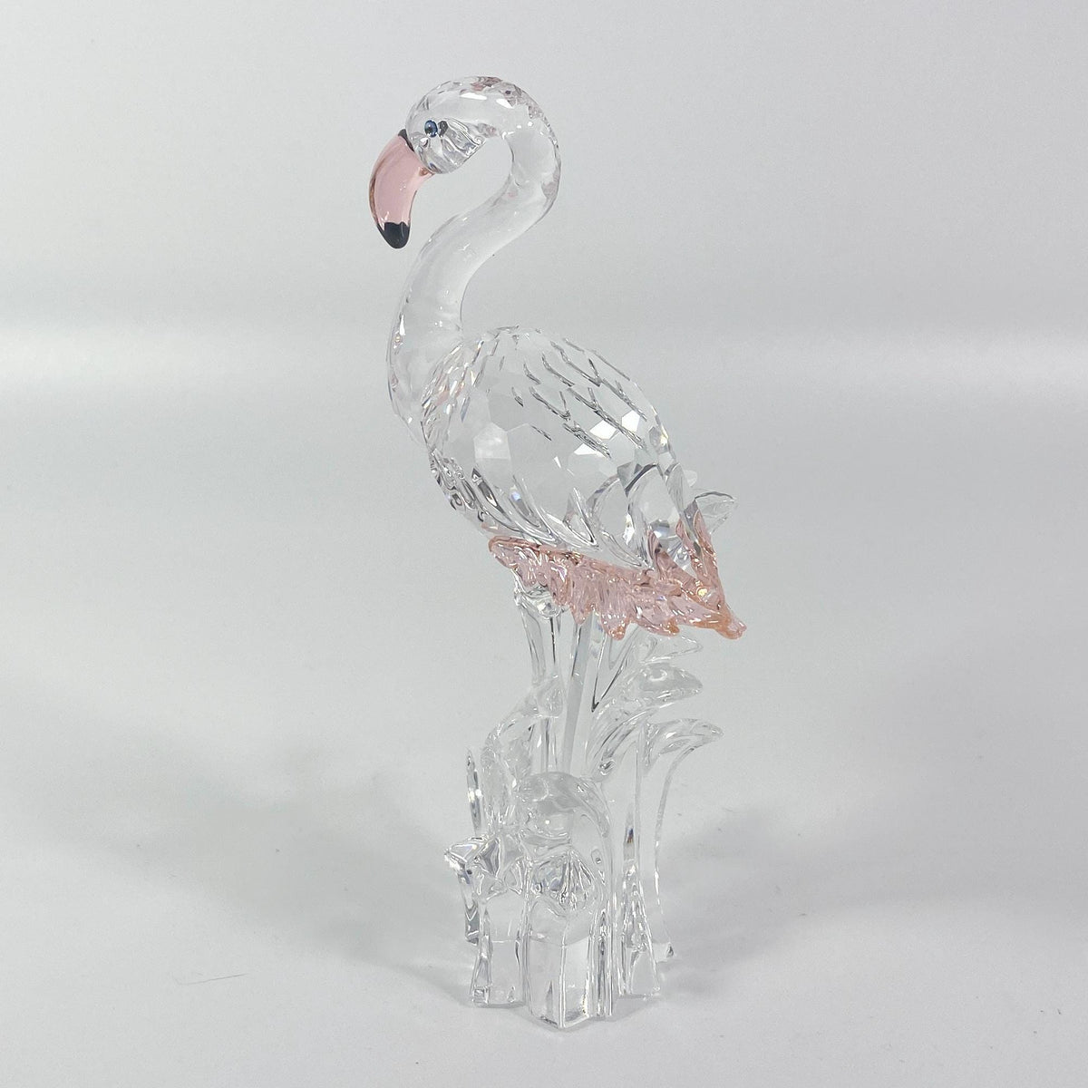 Swarovski  Flamingo Pink crystal Figurine 6" (289733) w/Box and CoA