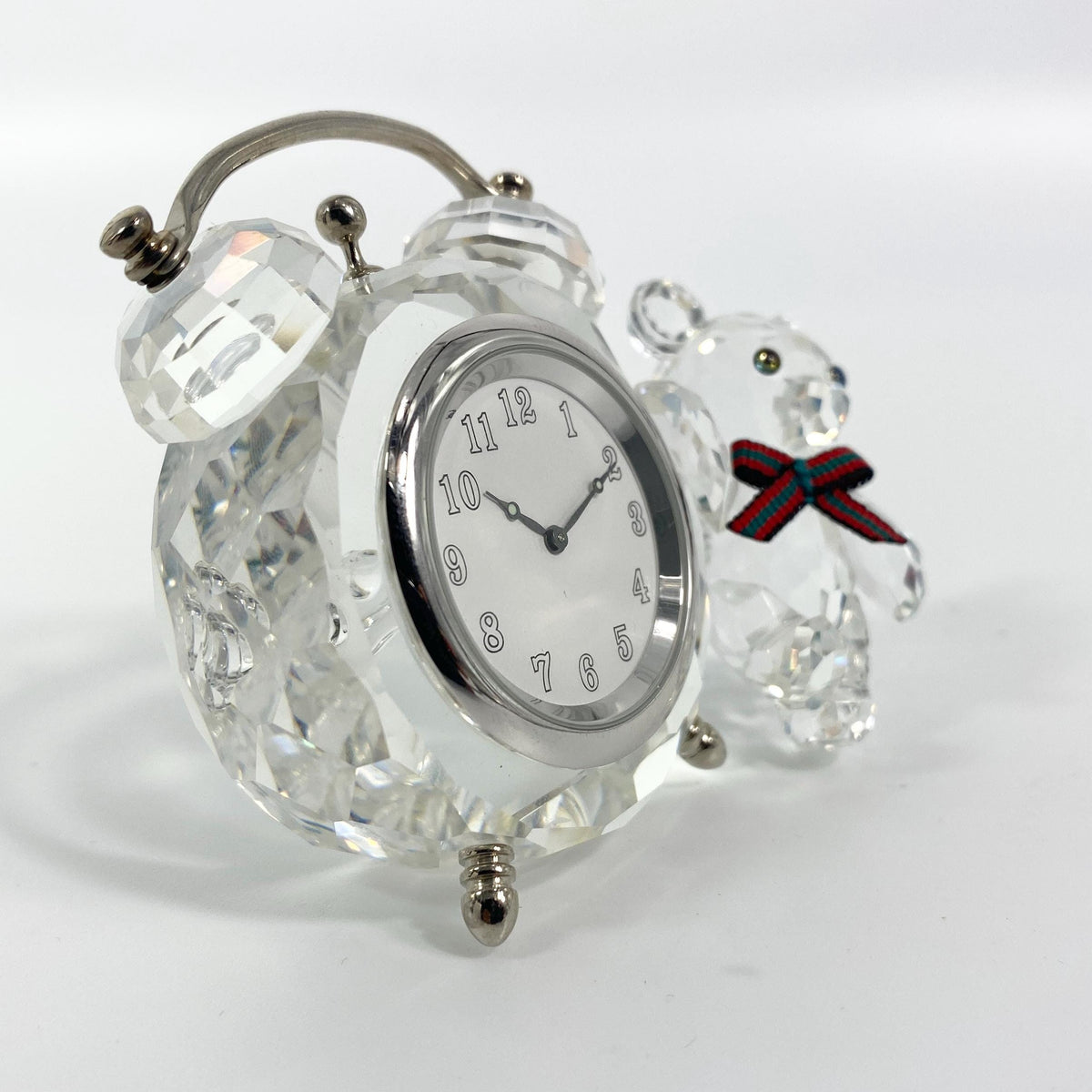 Swarovski crystal Kris Bear table clock (212687) , CoA Box original packaging-