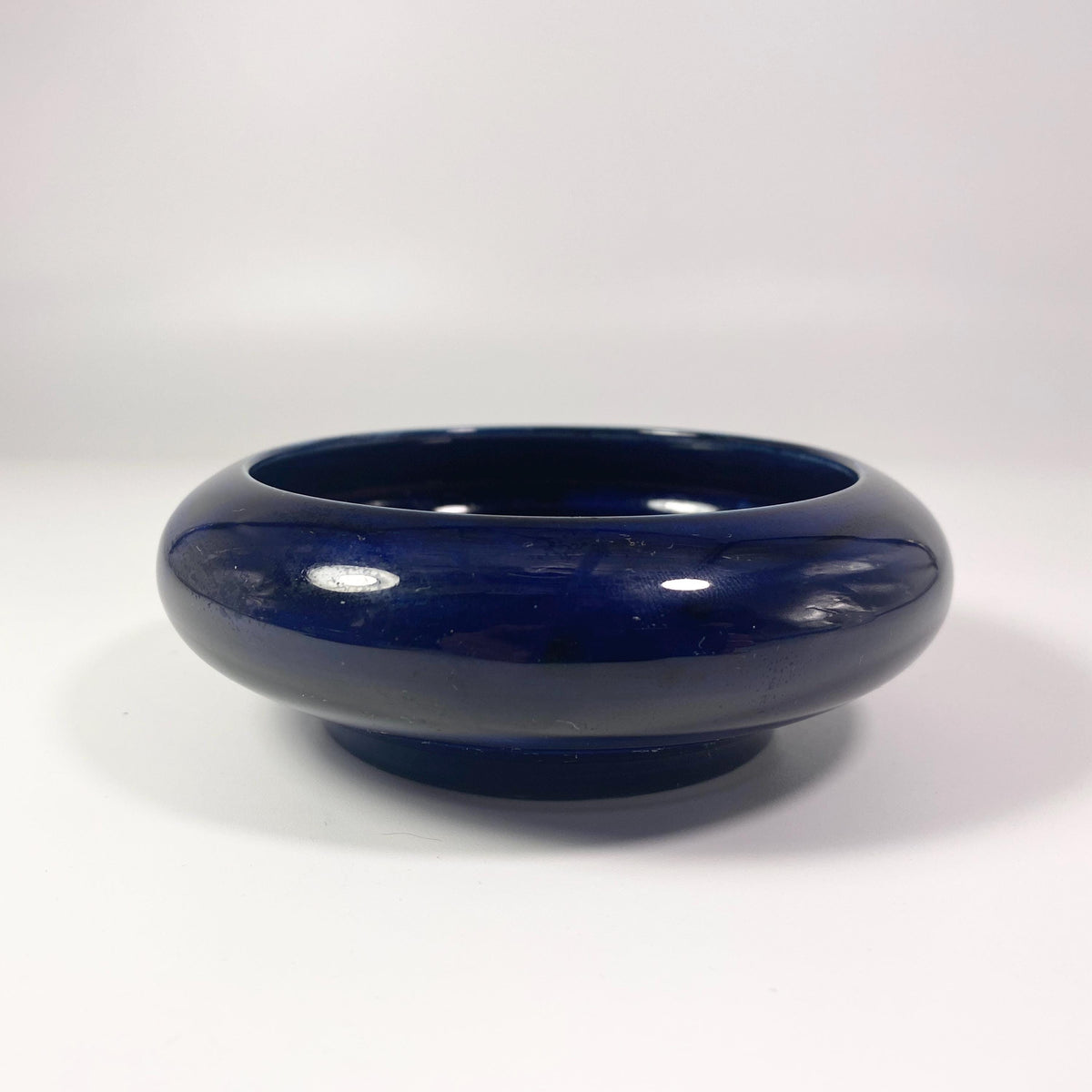 Moorcroft Pottery Clematis Small Dish Bowl 4.5" X 1.75" 1960s Signed Vintage