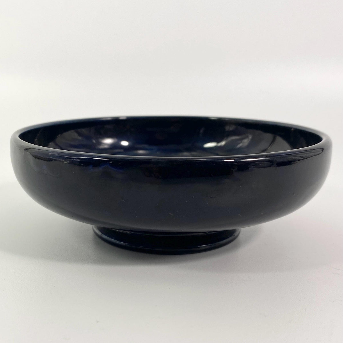 Moorcroft Art Pottery Anemone Floral Pattern Footed Bowl Signed VTG