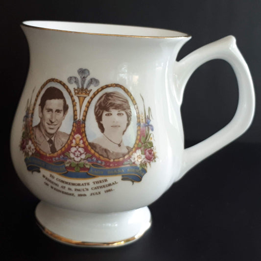 Prince Charles & Princess Diana Wedding Commemorative Mug Collectibles