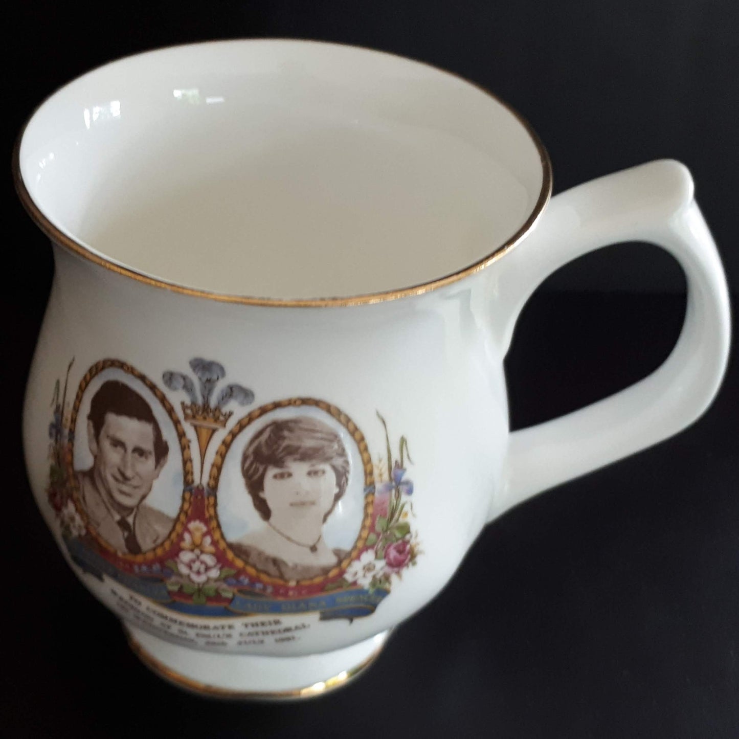 Prince Charles & Princess Diana Wedding Commemorative Mug Collectibles