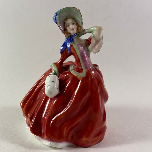 RARE Royal Doulton Autumn Breeze artist signed figurine